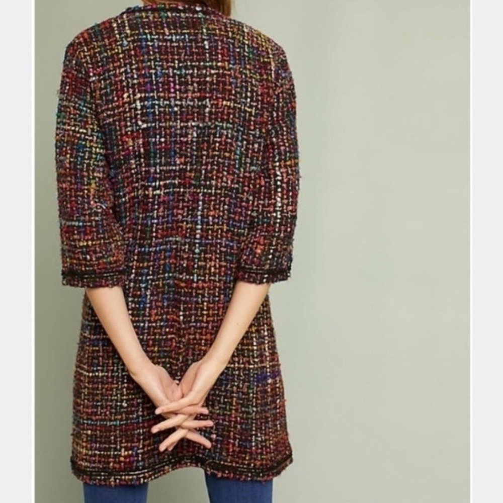 Anthropologie ett:twa Tweed Berwyn Jacket - Picture 3 of 14